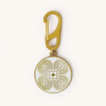 Divine Flow, spiritual symbol for pets collar, charm for animal care and protection