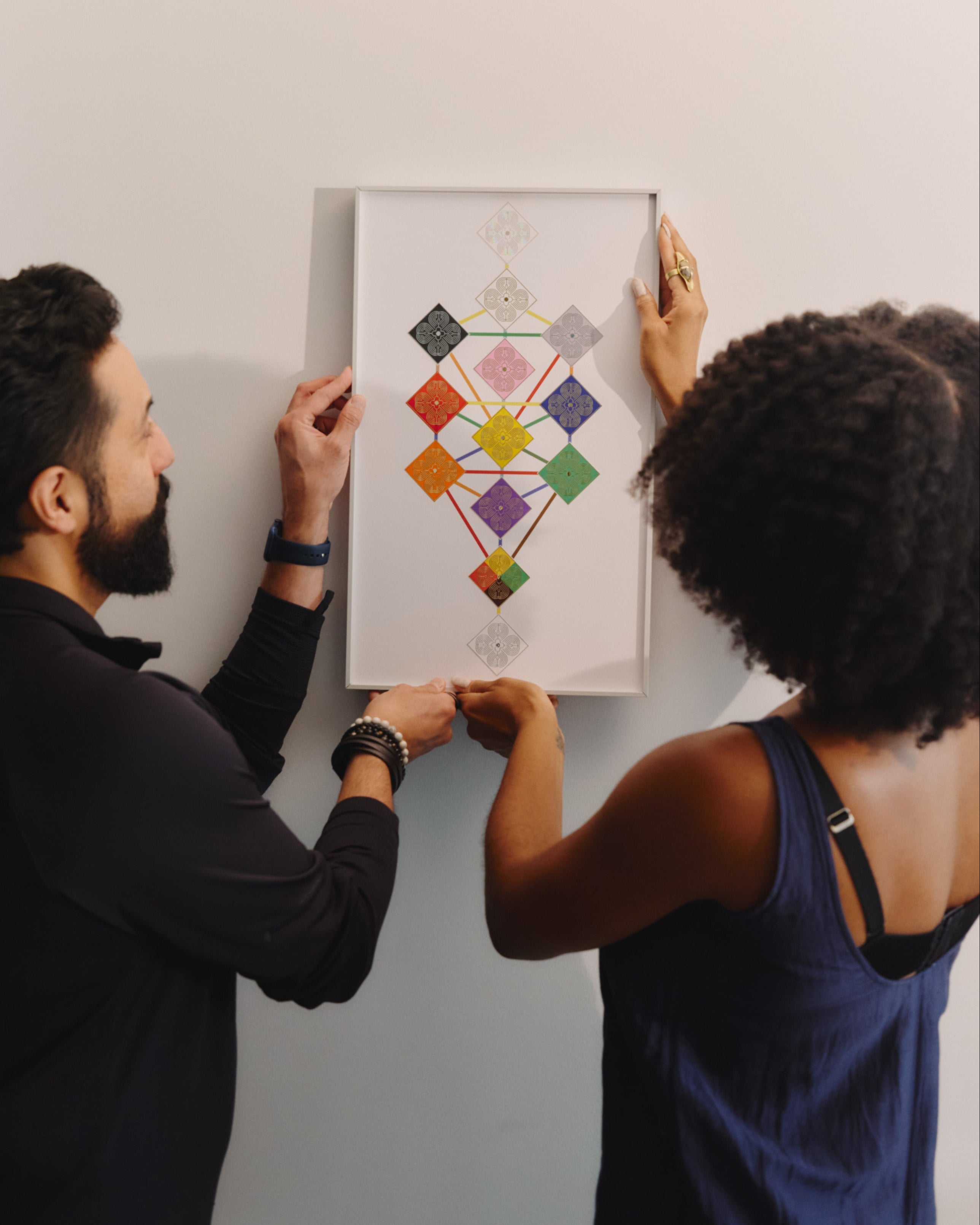 Spiritual symbol, harmony and balance, cabbala, self-love