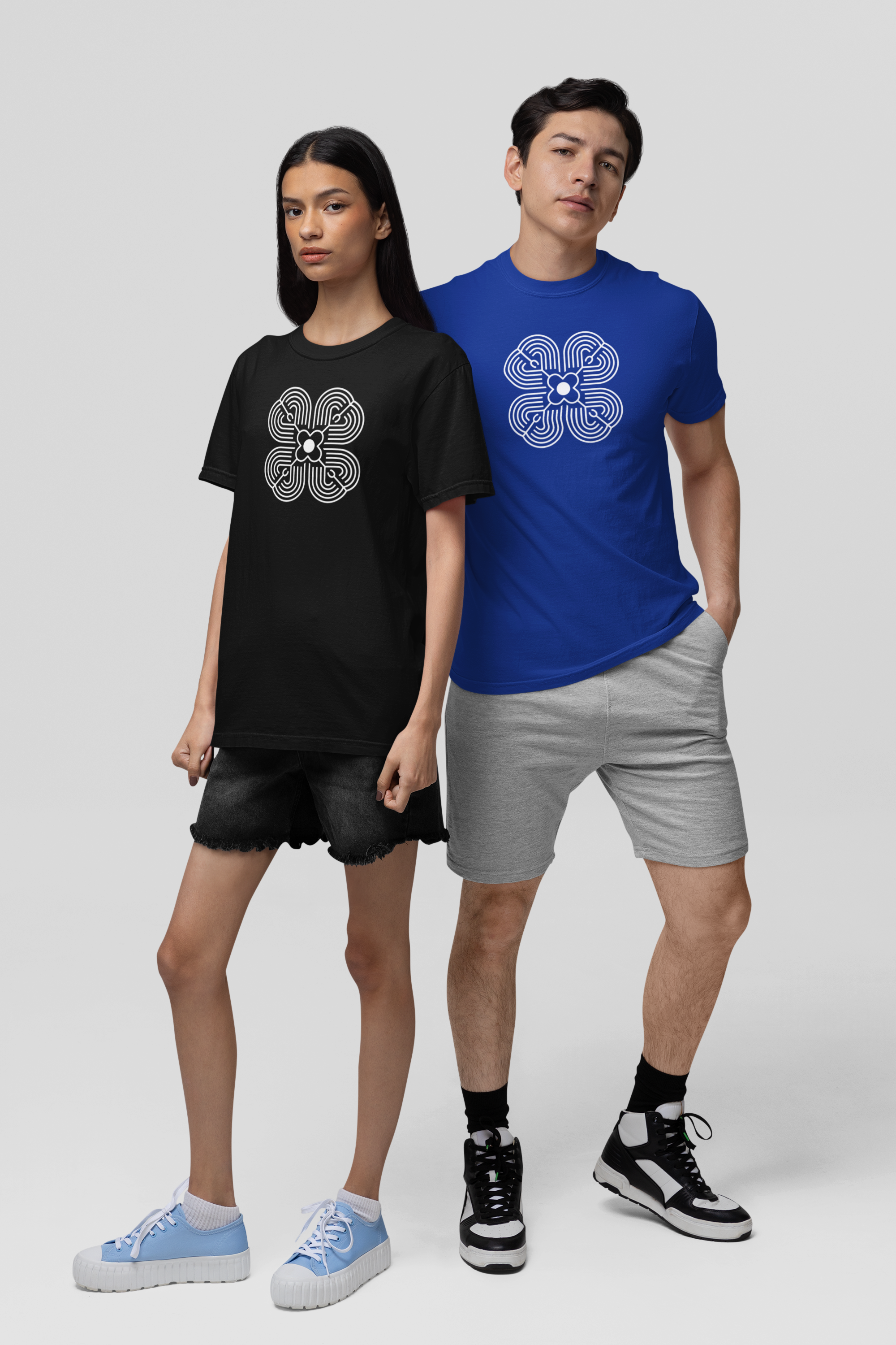 Stylish comfort clothes spiritual symbol harmony balance cabbal