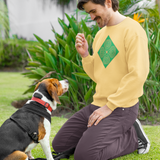 Green AtmA with Gold Sweatshirt