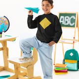 Yellow AtmA Sweatshirt for Kids and Teens