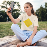 Yellow AtmA T-shirt for Teenagers