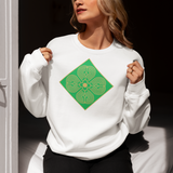 Green AtmA with Gold Sweatshirt