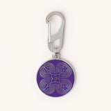 ATMA Charm — Violet & Silver | Support, Protection & Inner Guidance