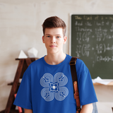 White AtmA T-shirt for Teenagers