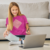 Pink AtmA T-shirt for Teenagers