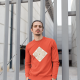 White AtmA with Gold Sweatshirt