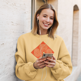Red AtmA with Gold Sweatshirt