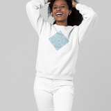 Blue AtmA with Silver Sweatshirt for Kids and Teens