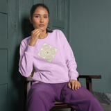 White AtmA with Gold Sweatshirt