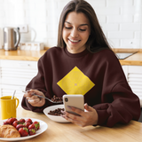 Yellow AtmA Sweatshirt for Kids and Teens