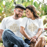White AtmA T-shirt
