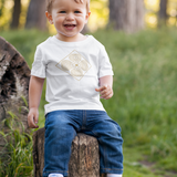 White ATMA T-shirt for Toddlers